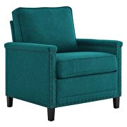 Upholstered fabric armchair in teal by Modway additional picture 8
