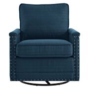 Upholstered fabric swivel chair in azure by Modway additional picture 4