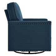 Upholstered fabric swivel chair in azure by Modway additional picture 6