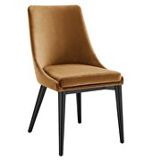 Performance velvet upholstery dining chair in cognac by Modway additional picture 2