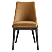 Performance velvet upholstery dining chair in cognac by Modway additional picture 6