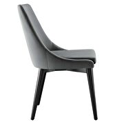 Performance velvet upholstery dining chair in gray by Modway additional picture 3