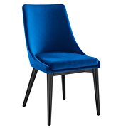 Performance velvet upholstery dining chair in navy by Modway additional picture 2