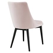 Performance velvet upholstery dining chair in pink by Modway additional picture 4