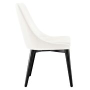 Performance velvet upholstery dining chair in white by Modway additional picture 3
