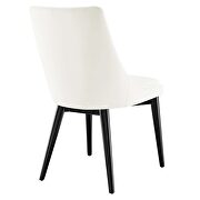 Performance velvet upholstery dining chair in white by Modway additional picture 4