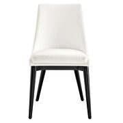 Performance velvet upholstery dining chair in white by Modway additional picture 6