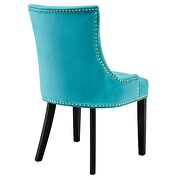 Blue finish performance velvet fabric upholstery dining chairs - set of 2 by Modway additional picture 5