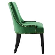 Emerald finish performance velvet fabric upholstery dining chairs - set of 2 by Modway additional picture 4