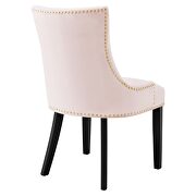 Pink finish performance velvet fabric upholstery dining chairs - set of 2 by Modway additional picture 5