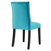 Blue finish performance velvet tufted button back dining chairs - set of 2 by Modway additional picture 5