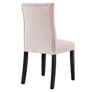 Pink finish performance velvet tufted button back dining chairs - set of 2 by Modway additional picture 5