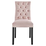 Pink finish performance velvet tufted button back dining chairs - set of 2 by Modway additional picture 7