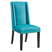 Blue finish stain-resistant performance velvet dining chairs - set of 2 by Modway additional picture 3
