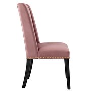 Dusty rose finish stain-resistant performance velvet dining chairs - set of 2 by Modway additional picture 4