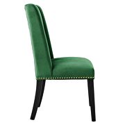 Emerald finish stain-resistant performance velvet dining chairs - set of 2 by Modway additional picture 4