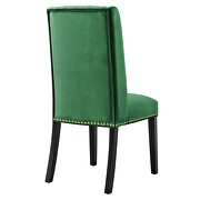 Emerald finish stain-resistant performance velvet dining chairs - set of 2 by Modway additional picture 5