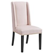 Pink finish stain-resistant performance velvet dining chairs - set of 2 by Modway additional picture 3
