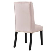 Pink finish stain-resistant performance velvet dining chairs - set of 2 by Modway additional picture 5