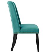 Teal finish stain-resistant performance velvet dining chairs - set of 2 by Modway additional picture 4