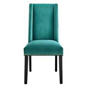 Teal finish stain-resistant performance velvet dining chairs - set of 2 by Modway additional picture 7