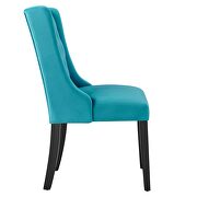Blue finish button tufted performance velvet dining chairs - set of 2 by Modway additional picture 4