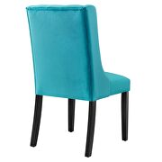 Blue finish button tufted performance velvet dining chairs - set of 2 by Modway additional picture 5