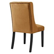 Cognac finish button tufted performance velvet dining chairs - set of 2 by Modway additional picture 5
