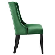 Emerald finish button tufted performance velvet dining chairs - set of 2 by Modway additional picture 4