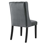 Gray finish button tufted performance velvet dining chairs - set of 2 by Modway additional picture 5