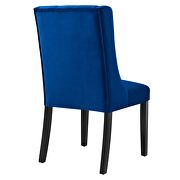 Navy finish button tufted performance velvet dining chairs - set of 2 by Modway additional picture 5