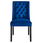 Navy finish button tufted performance velvet dining chairs - set of 2 by Modway additional picture 7