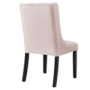Pink finish button tufted performance velvet dining chairs - set of 2 by Modway additional picture 5