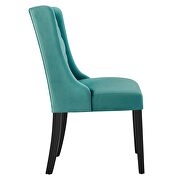 Teal finish button tufted performance velvet dining chairs - set of 2 by Modway additional picture 4