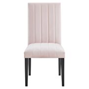 Pink finish performance velvet upholstery dining side chairs/ set of 2 by Modway additional picture 4