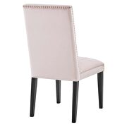 Pink finish performance velvet upholstery dining side chairs/ set of 2 by Modway additional picture 5