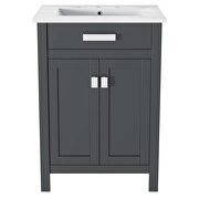 Bathroom vanity in gray white by Modway additional picture 8