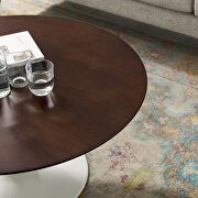 Coffee table in white cherry walnut by Modway additional picture 2