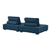 Tufted fabric fabric 2-piece loveseat in azure finish by Modway additional picture 5