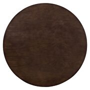 Wood coffee table in gold cherry walnut by Modway additional picture 5