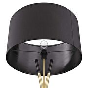Standing floor lamp in black by Modway additional picture 12