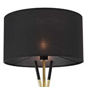 Standing floor lamp in black by Modway additional picture 4
