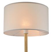 Tripod floor lamp in white/ natural by Modway additional picture 9