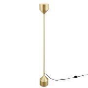 Standing floor lamp in gold finish by Modway additional picture 2