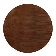 Dining table in gold walnut by Modway additional picture 5