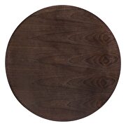 Dining table in gold cherry walnut by Modway additional picture 4