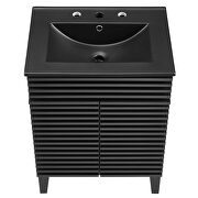 Bathroom vanity in black by Modway additional picture 4
