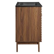 Bathroom vanity in walnut black by Modway additional picture 6