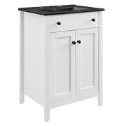 Bathroom vanity in white black by Modway additional picture 10