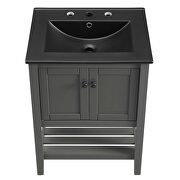 Bathroom vanity in gray black by Modway additional picture 5